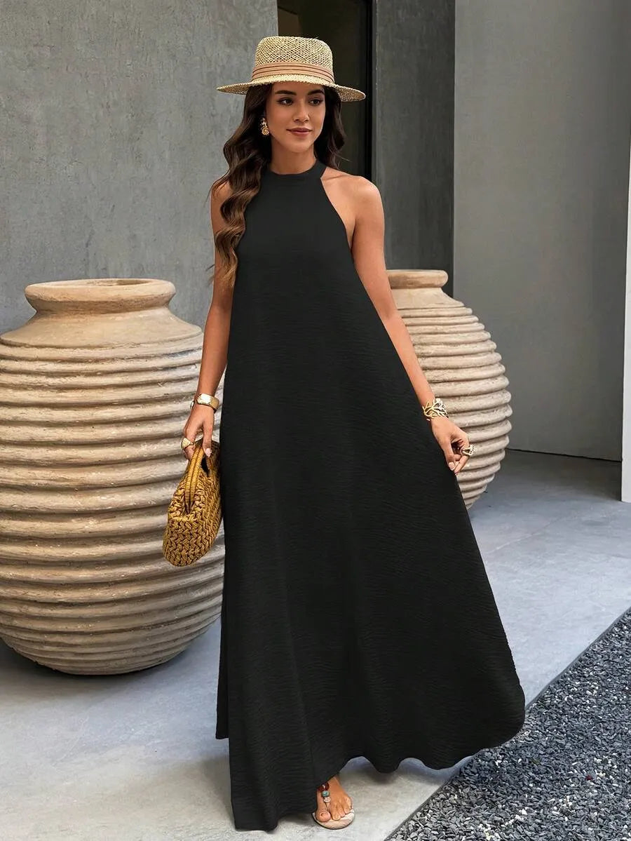 Vestido Boho Maxi Volantes - BOHÈME