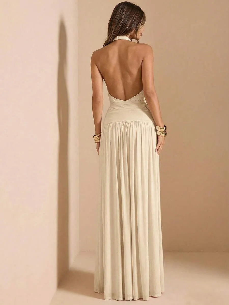 Vestido Aura Marfil