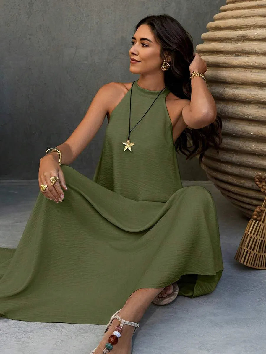 Vestido Boho Maxi Volantes - BOHÈME