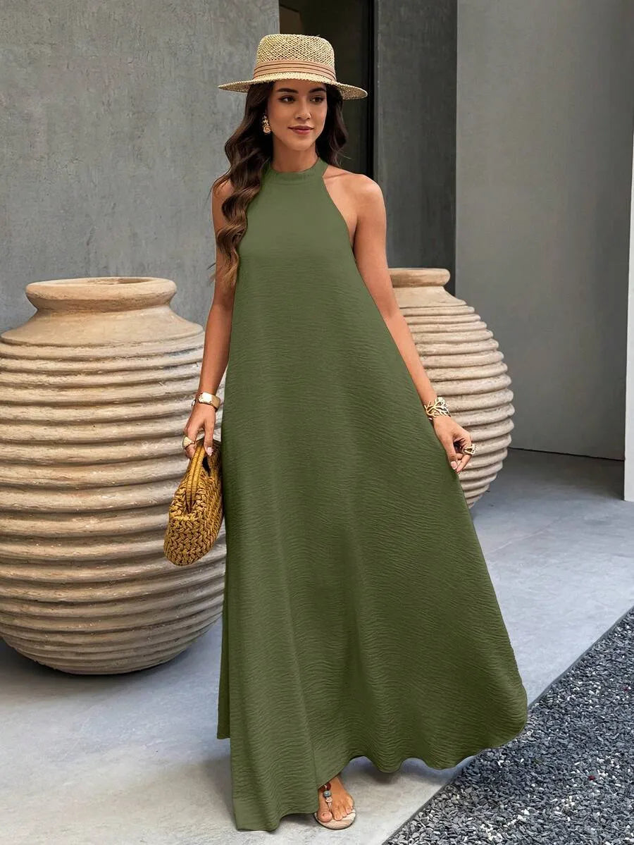 Vestido Boho Maxi Volantes - BOHÈME