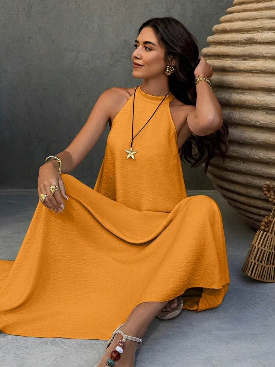 Vestido Boho Maxi Volantes - BOHÈME