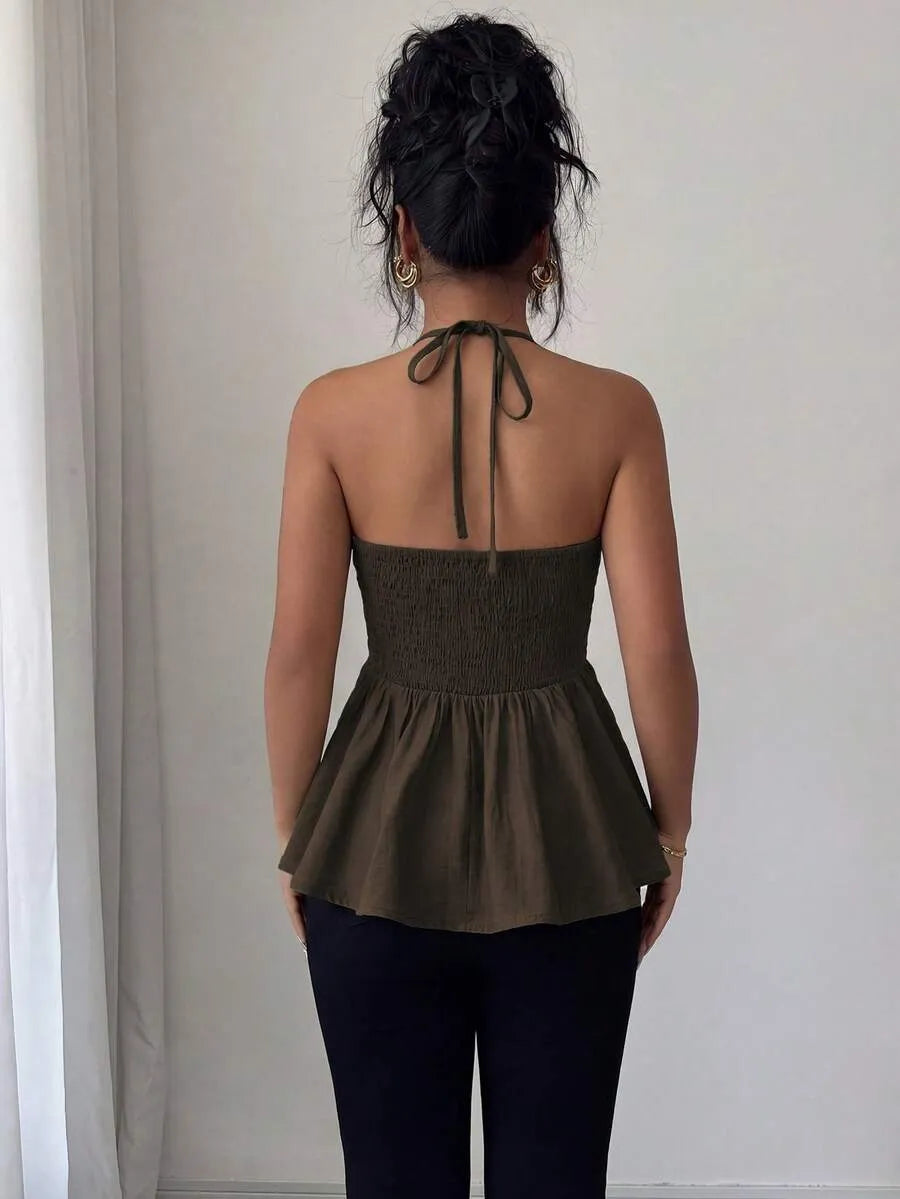 Blusa Serena Peplum- BRETÓN