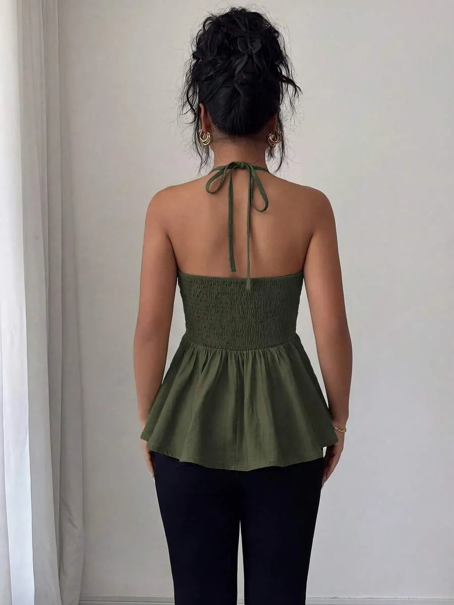 Blusa Serena Peplum- BRETÓN