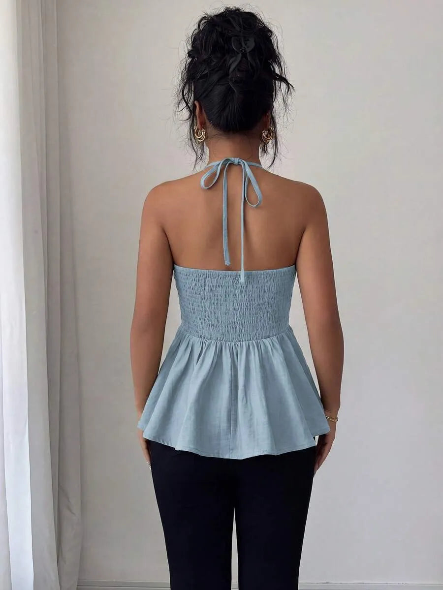 Blusa Serena Peplum- BRETÓN