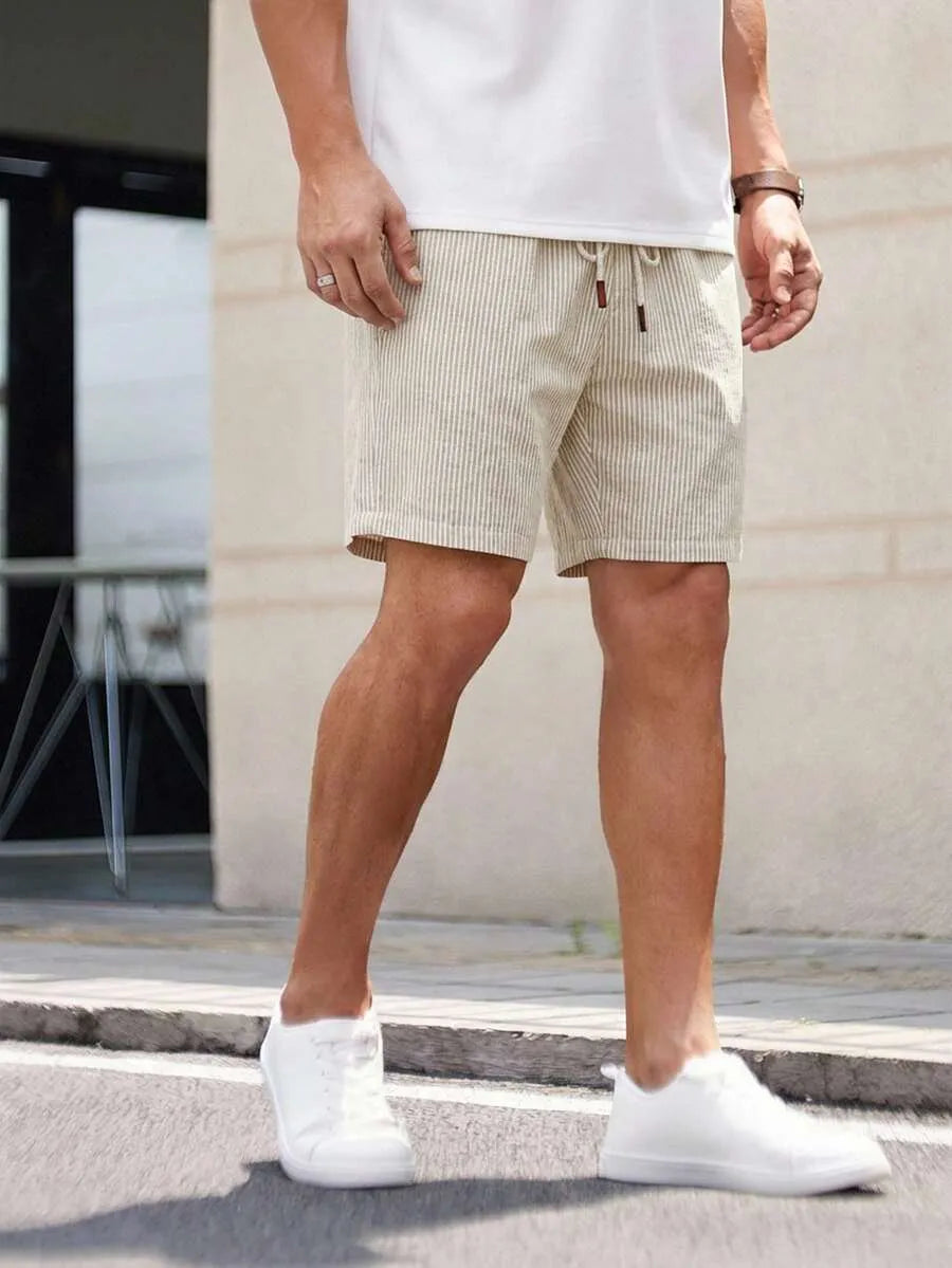 Short Lino RAYAS
