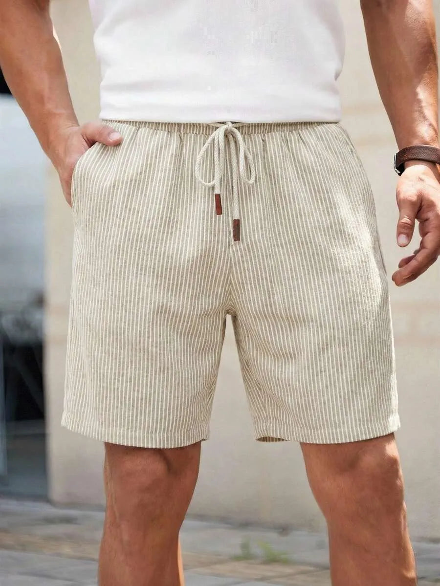 Short Lino RAYAS