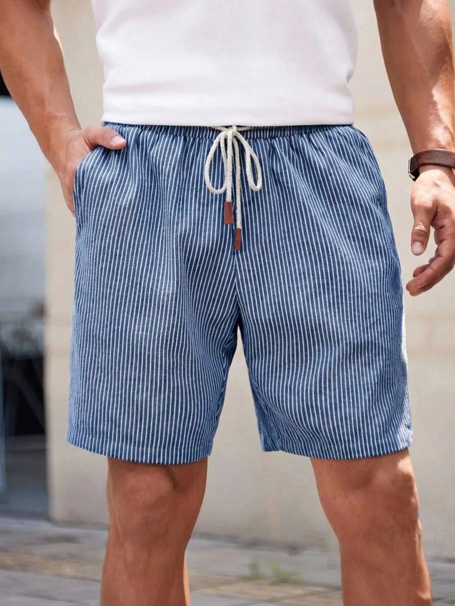 Short Lino RAYAS