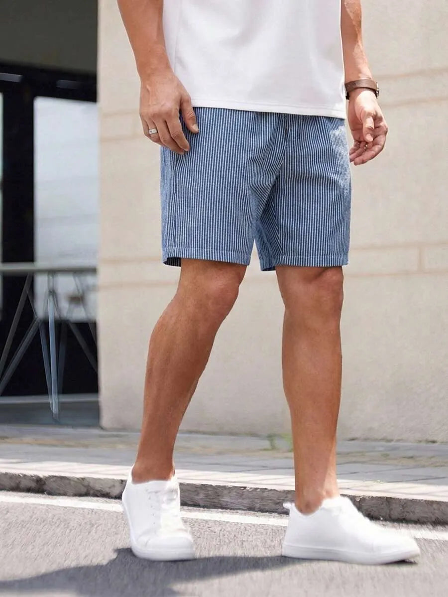 Short Lino RAYAS
