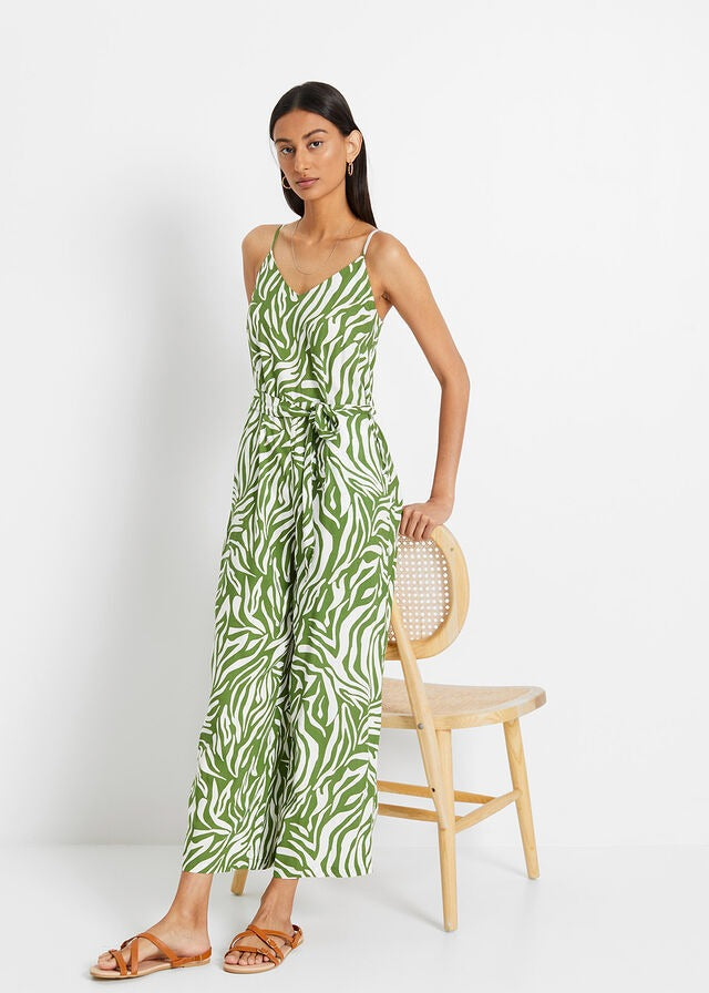 Mono Palazzo CEBRA — Estampado Animal Print Verano