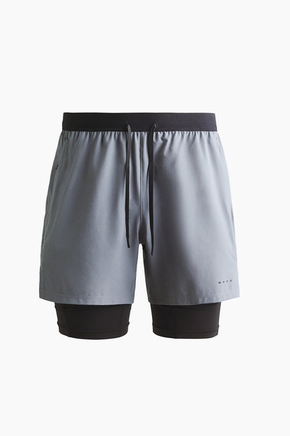 Pantalón corto de doble capa -GYM