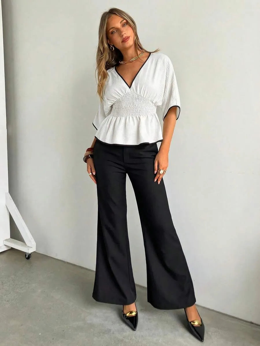 Blusa Smocked JACQUARD
