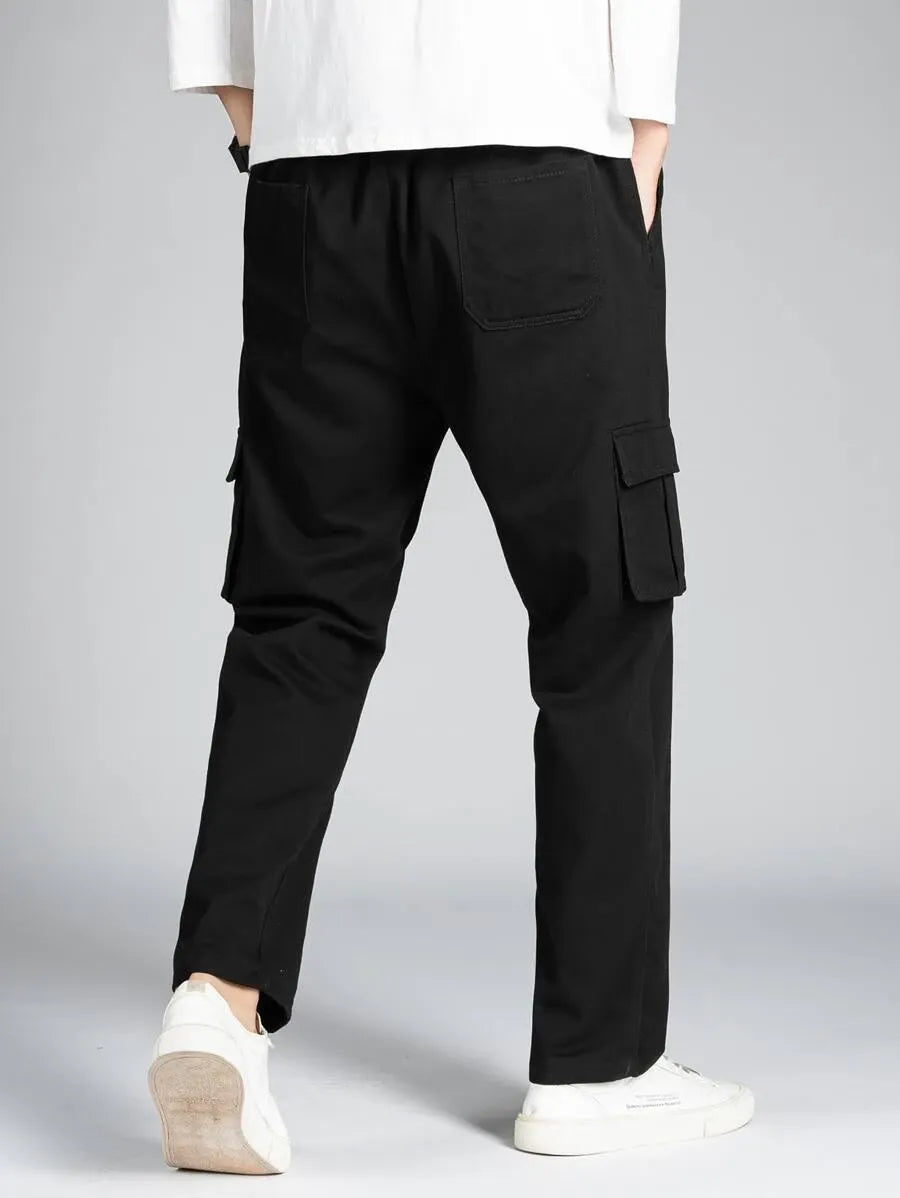 Pantalón Cargo URBAN — Largo Oliva