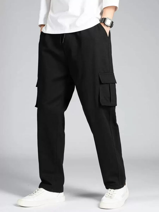 Pantalón Cargo URBAN — Largo Oliva