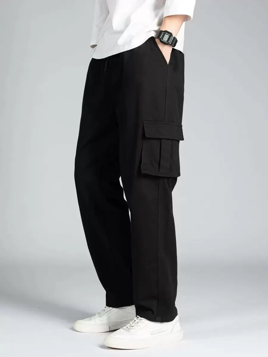 Pantalón Cargo URBAN — Largo Oliva