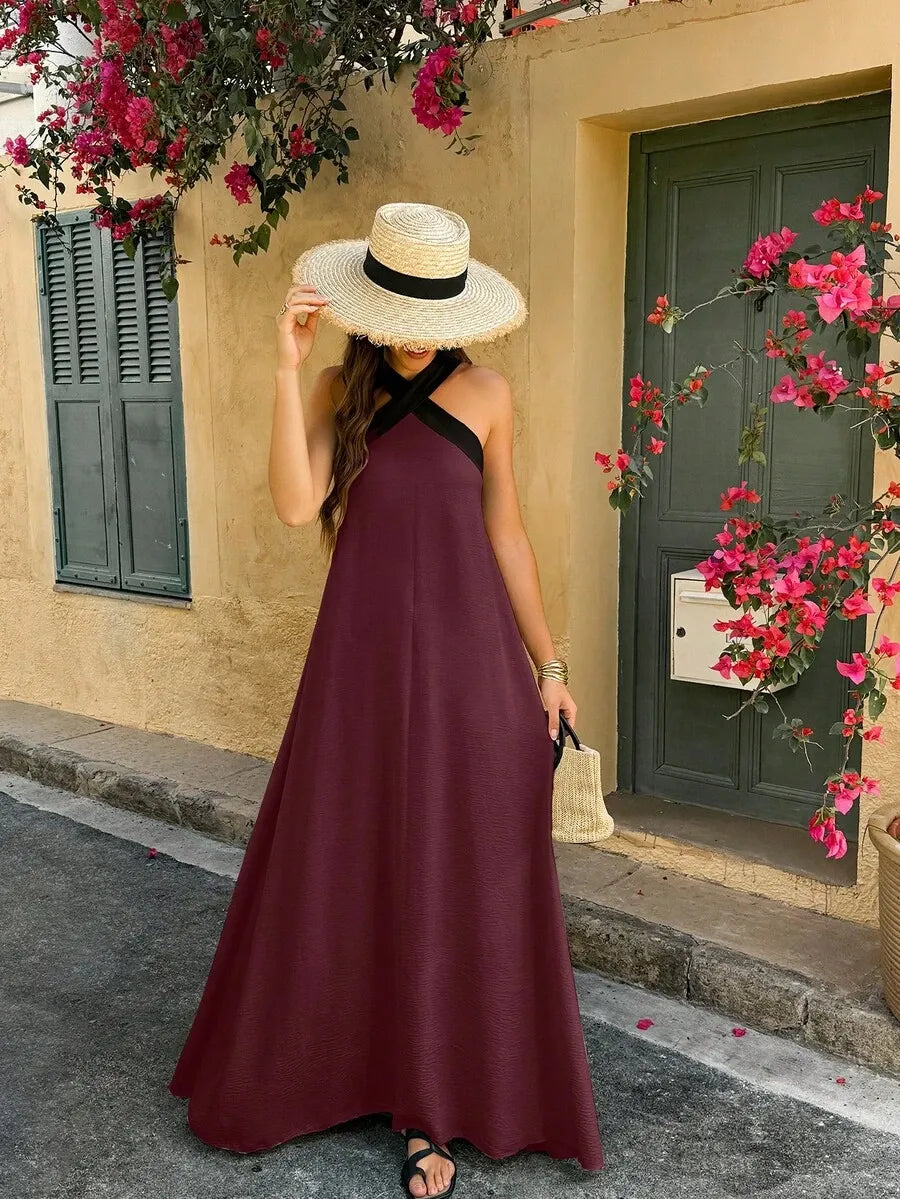 Vestido Satén Noche - NUIT