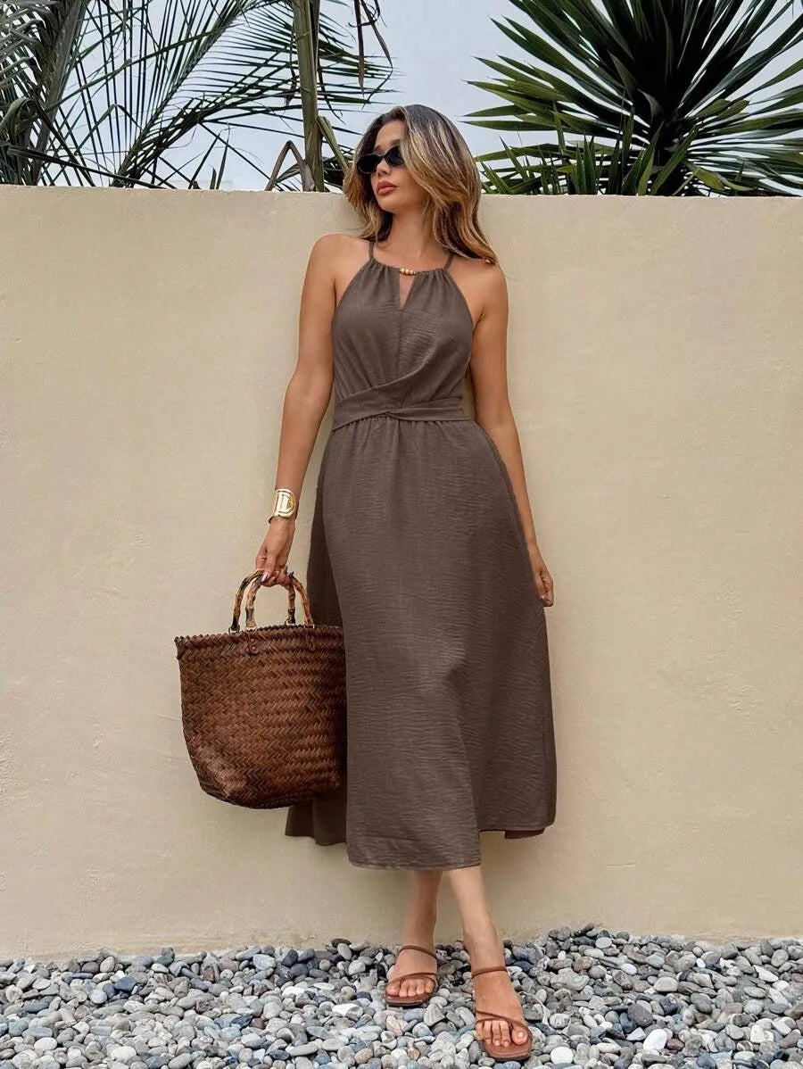 Vestido Canela
