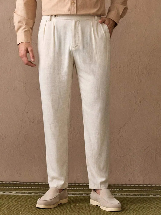 Pantalón Lino- PINZAS