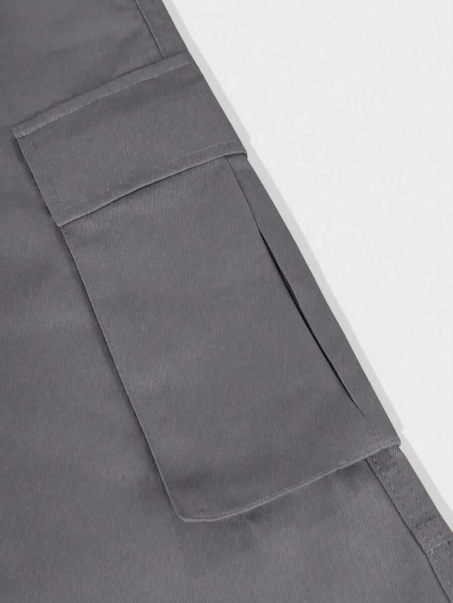 Pantalón Cargo URBAN — Largo Oliva