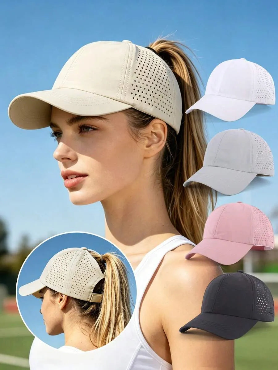 Gorra Ponytail SPORT — Abertura para Coleta
