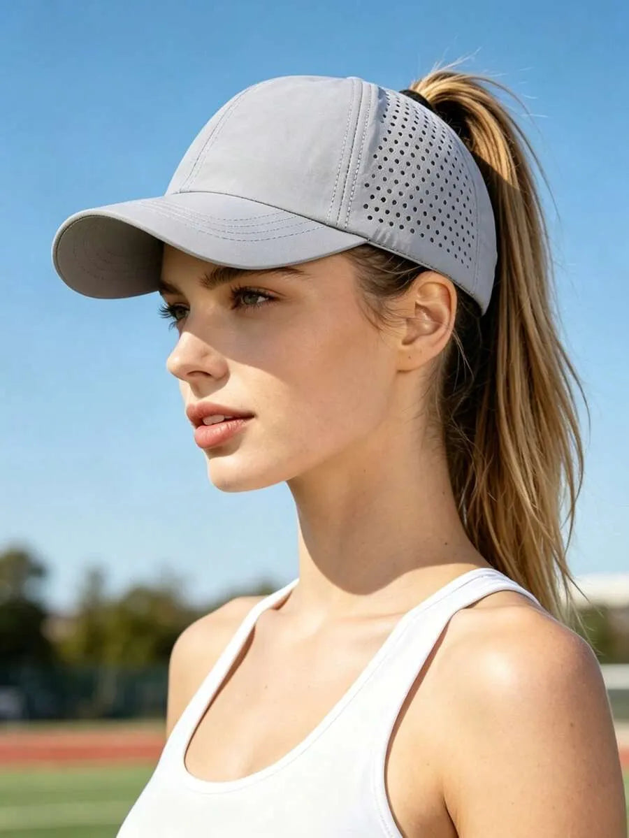 Gorra Ponytail SPORT — Abertura para Coleta