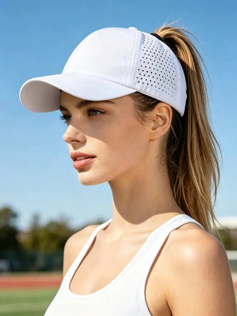 Gorra Ponytail SPORT — Abertura para Coleta
