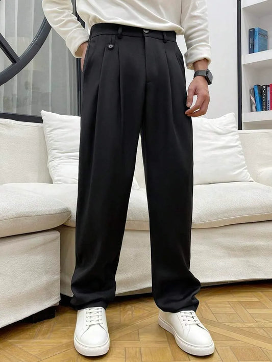 Pantalón Sastre PARIS — Wide Leg Negro
