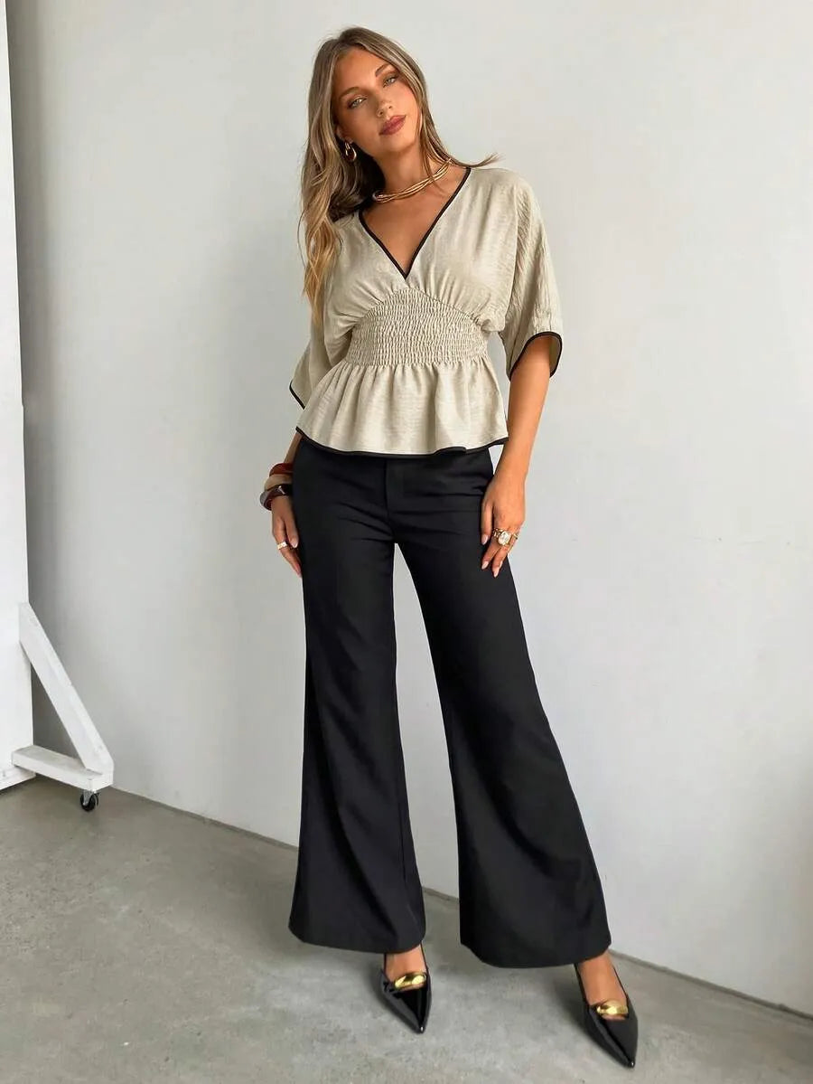 Blusa Smocked JACQUARD