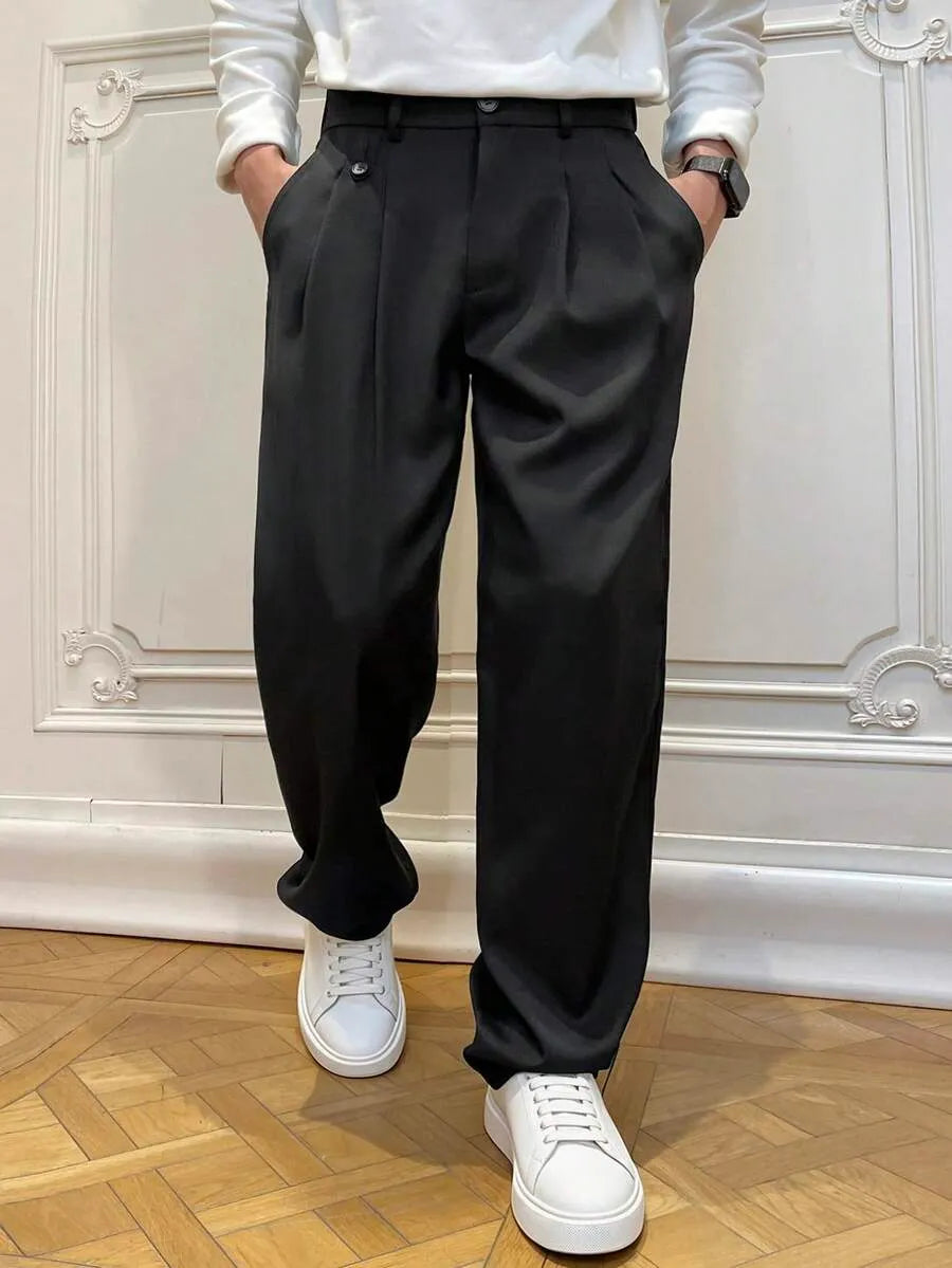 Pantalón Sastre PARIS — Wide Leg Negro