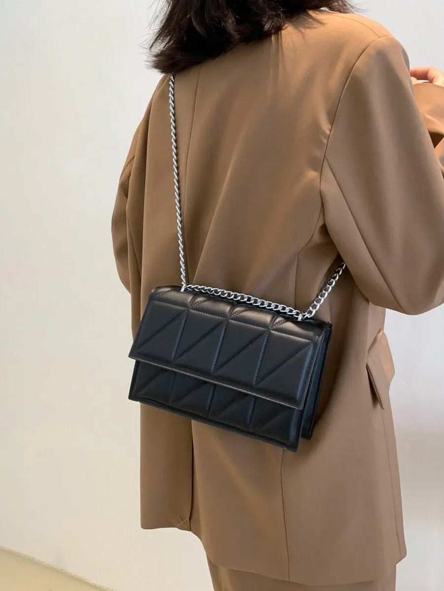 Bolso Acolchado QUILTED CHAIN