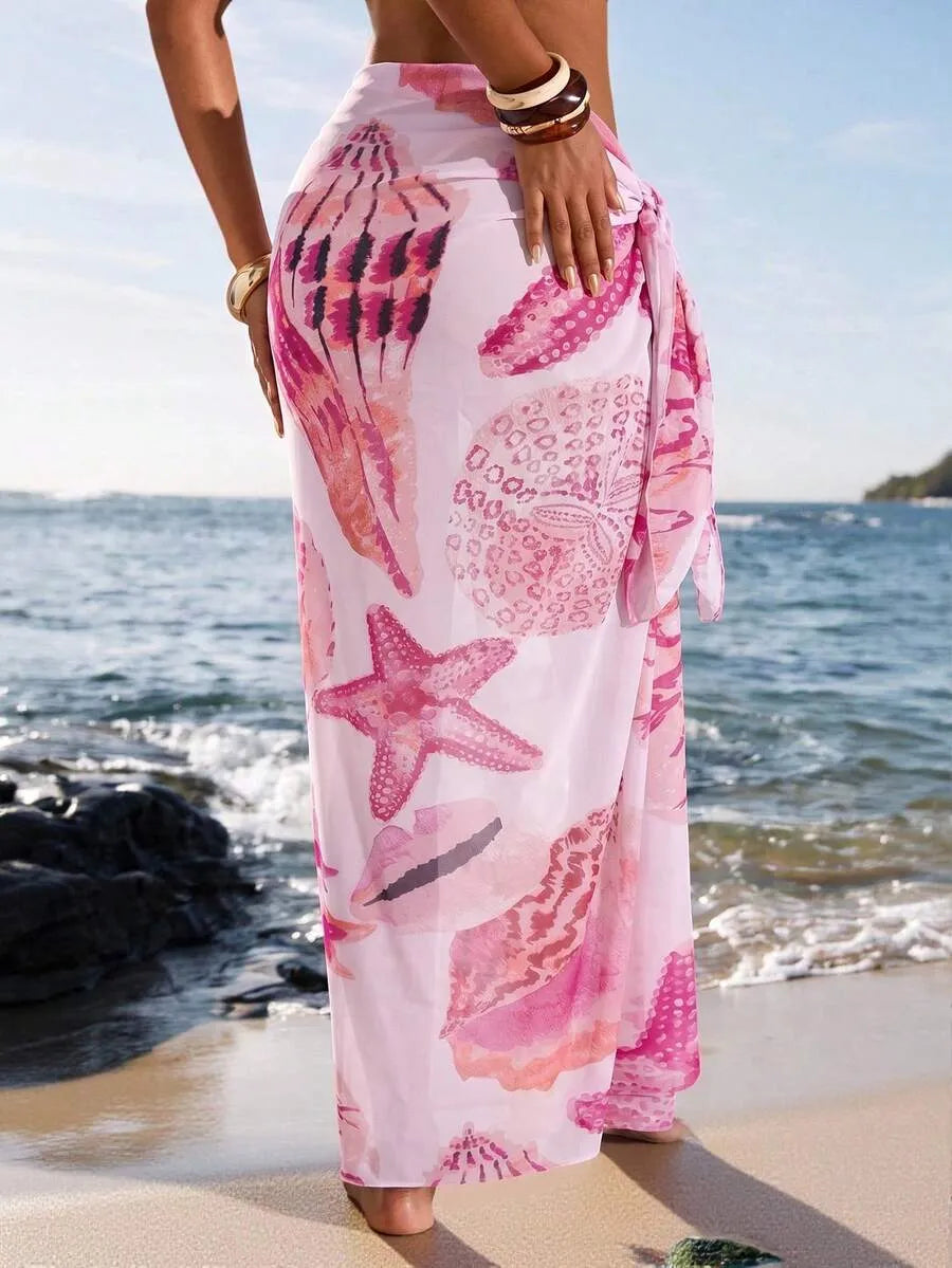 Pareo Playa — Multiusos Estampado Verano
