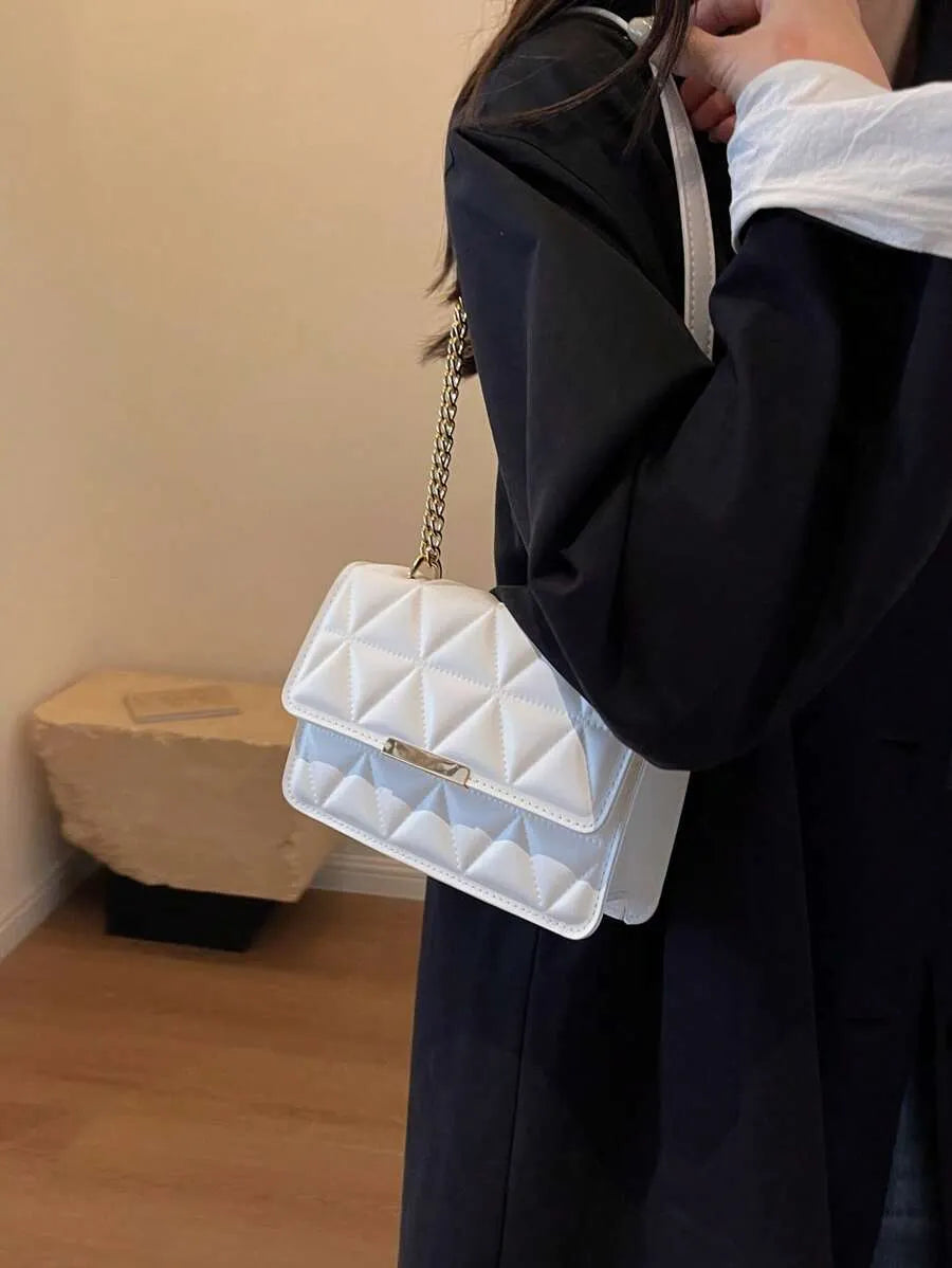 Bolso Acolchado QUILTED CHAIN
