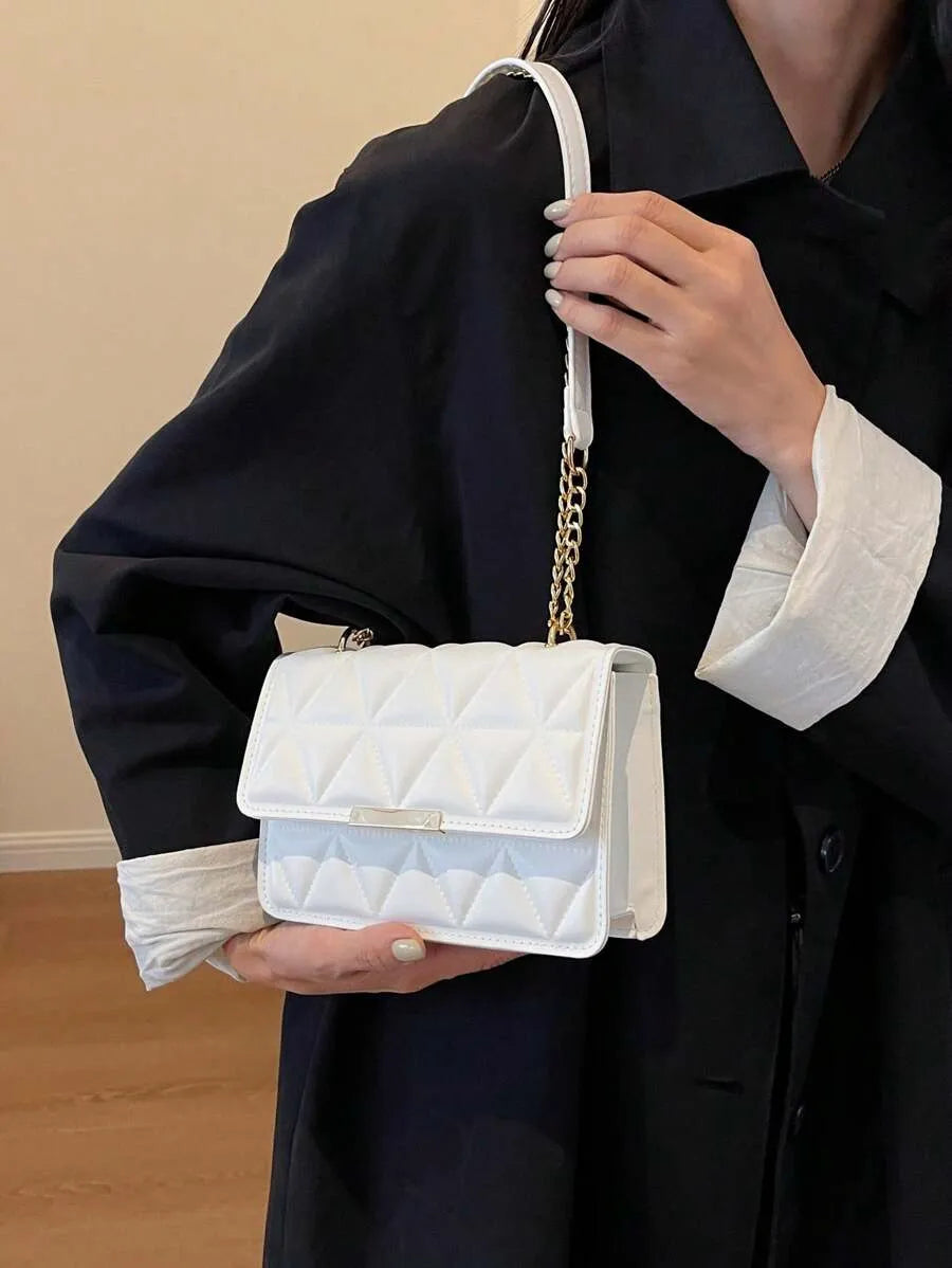 Bolso Acolchado QUILTED CHAIN