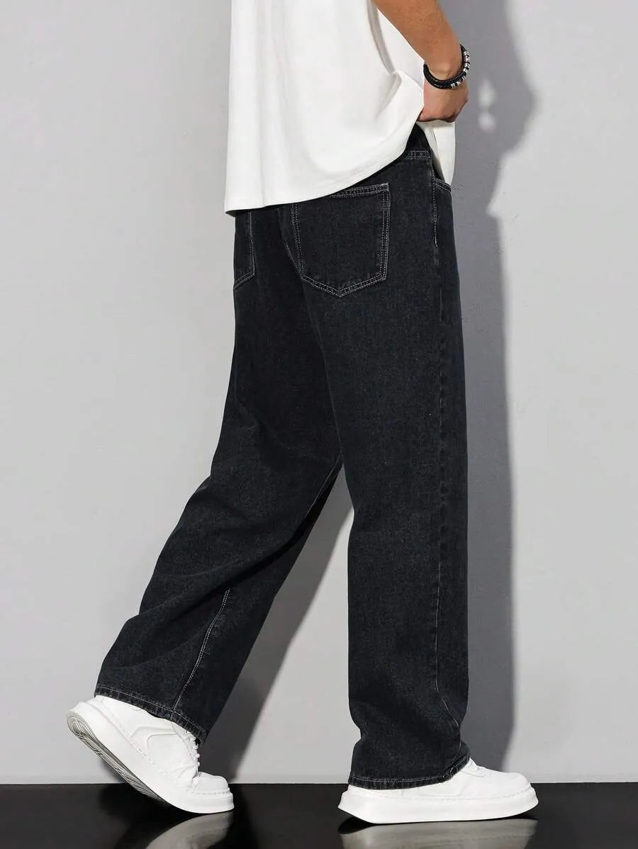 Vaquero Recto DENIM — Lavado Claro