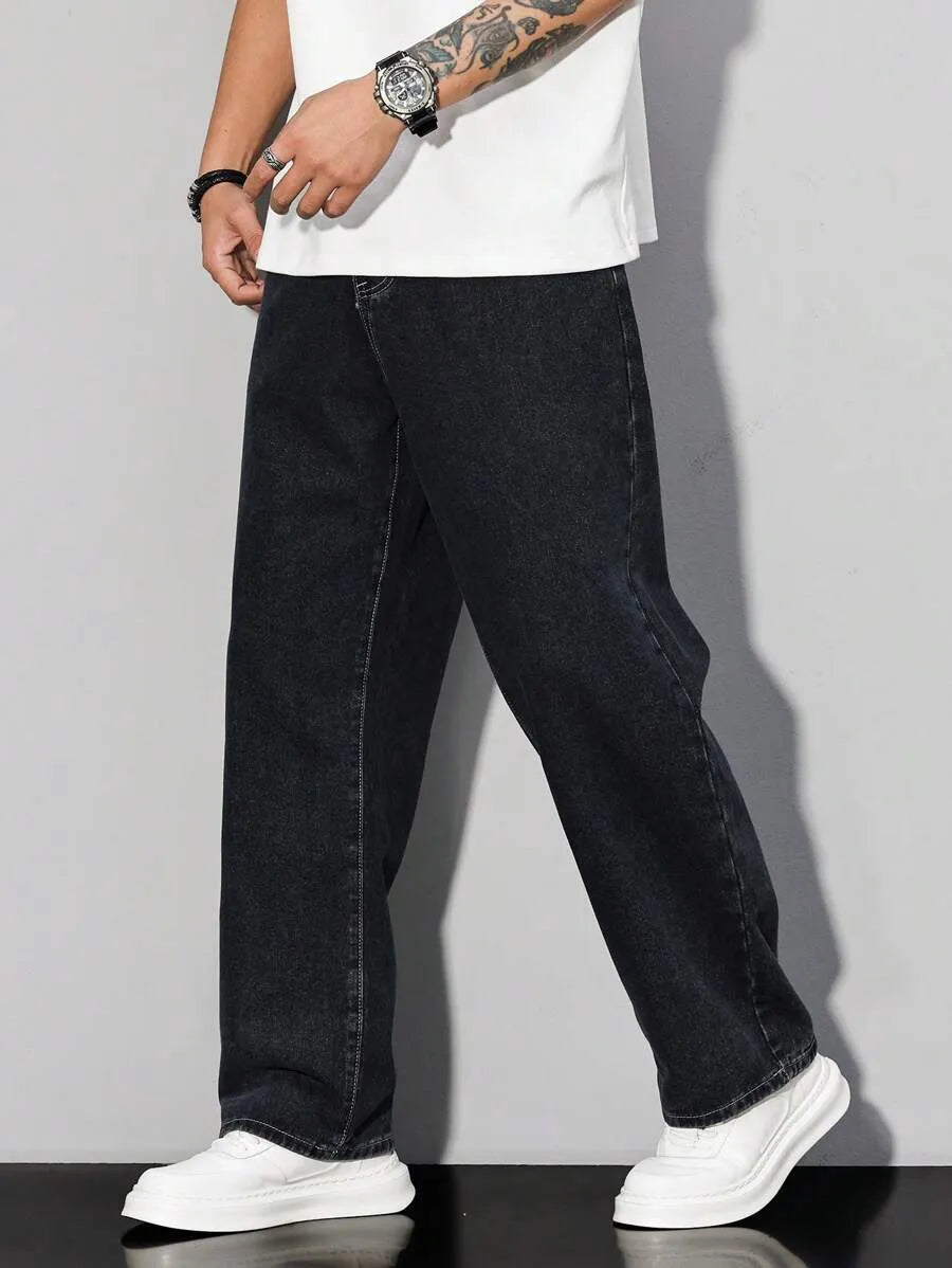 Vaquero Recto DENIM — Lavado Claro