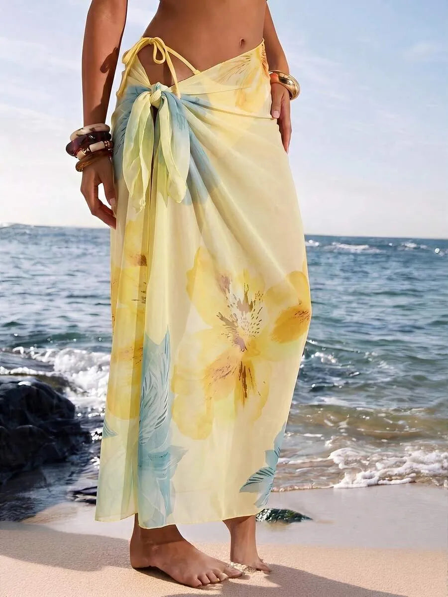 Pareo Playa — Multiusos Estampado Verano