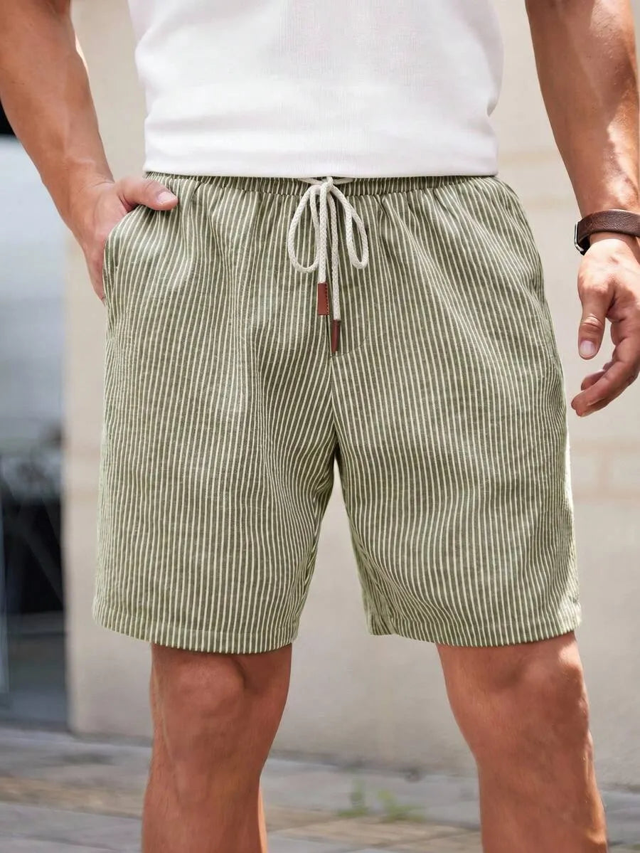 Short Lino RAYAS