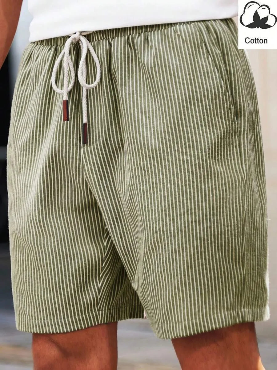 Short Lino RAYAS